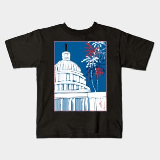 A Capitol Fourth Fireworks Kids T-Shirt